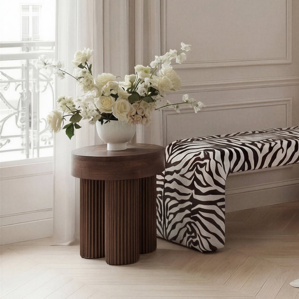 Torio Light Brown Side Table - Canwell Interiors Limited - Canwell