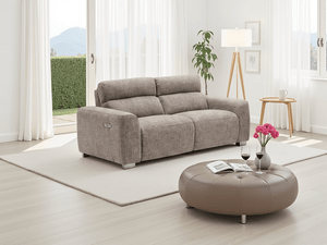 Toronto Electric Recliner Beige 3 Seater - XShowhome Limited - Xshowhome