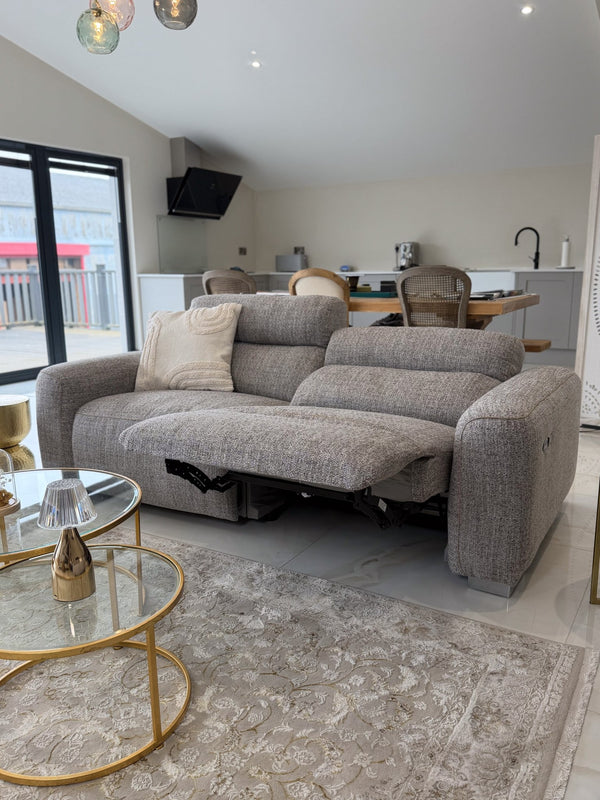 Toronto Electric Recliner Beige 3 Seater - XShowhome Limited - Xshowhome