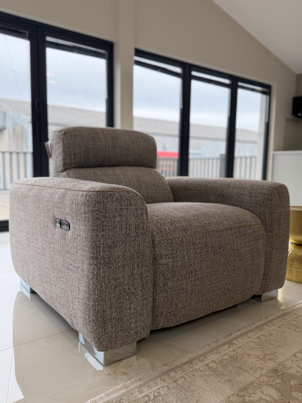 Toronto Electric Recliner Beige Armchair - XShowhome Limited - Xshowhome