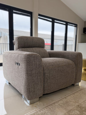 Toronto Electric Recliner Beige Armchair - XShowhome Limited - Xshowhome