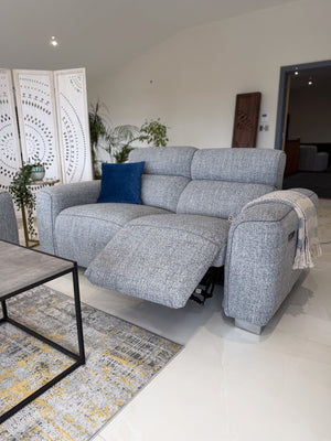 Toronto Electric Recliner Grey 2 Seater - XShowhome Limited - Xshowhome