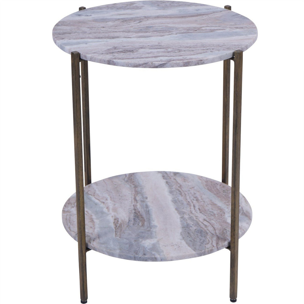 Toronto Marble Top and Base Side Table - XShowhome Limited - Libra