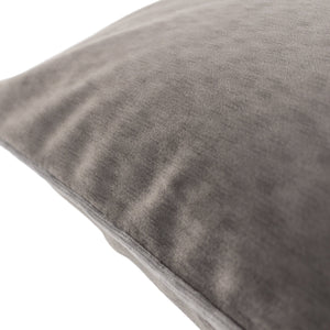Torto 50x50 Feather Filled Cushion Charcoal/silver - Canwell Interiors Limited - Riva