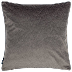 Torto 50x50 Feather Filled Cushion Charcoal/silver - Canwell Interiors Limited - Riva
