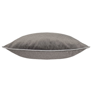 Torto 50x50 Feather Filled Cushion Charcoal/silver - Canwell Interiors Limited - Riva