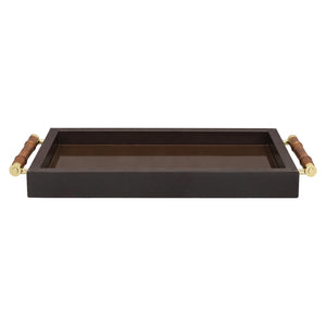 Tray Charley dark brown - Canwell Interiors Limited - Richmond