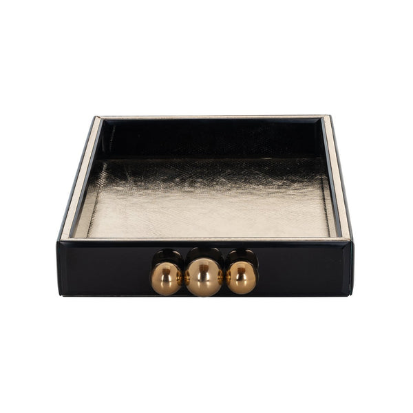 Tray Liv black/gold - Canwell Interiors Limited - Richmond