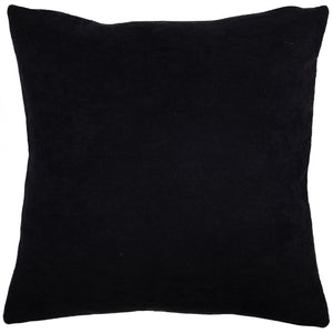Tribal Jaq Blk/cream with Orange 50x50 - Canwell Interiors Limited - Malini