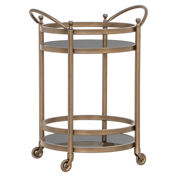 Trolley Hendricks brushed gold - Canwell Interiors Limited - Richmond