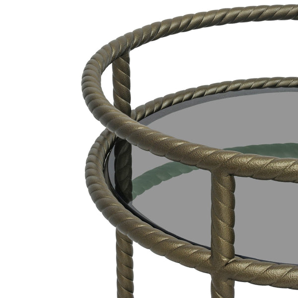 Trolley Macallan brass antique - Canwell Interiors Limited - Richmond