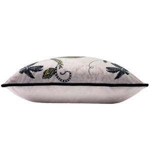 Tropica Cheetah 45x45 Feather Filled Cushion Blush - Canwell Interiors Limited - Riva