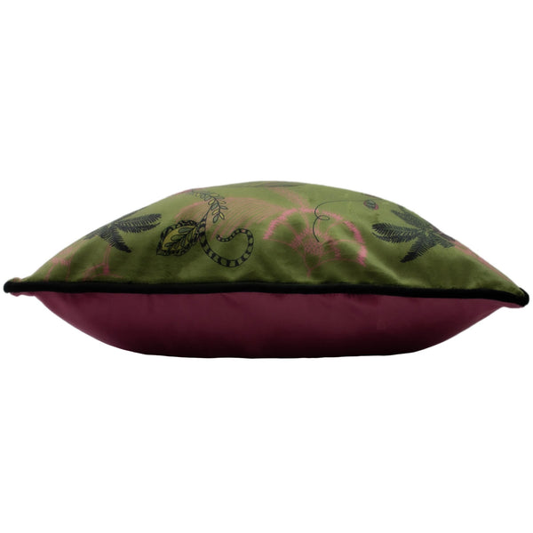 Tropica Cheetah 45x45 Feather Filled Cushion Khaki - Canwell Interiors Limited - Riva