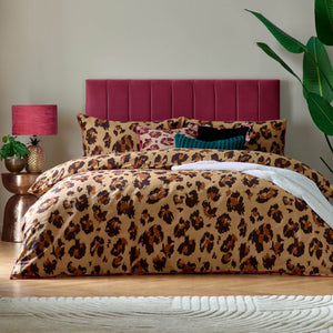 True Leopard Single Duvet Set Multi - Canwell Interiors Limited - Riva