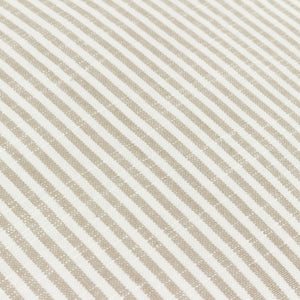Truro Stripe 45x45 Feather Filled Cushion Natural - XShowhome Limited - Riva
