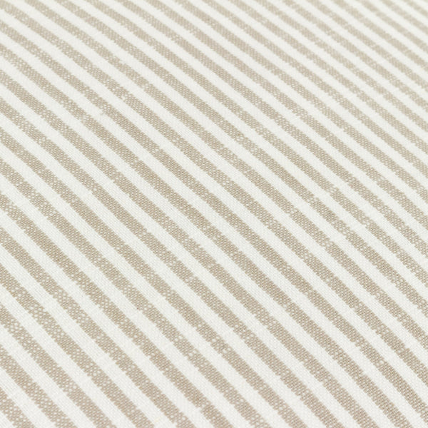 Truro Stripe 45x45 Feather Filled Cushion Natural - XShowhome Limited - Riva