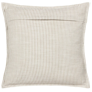 Truro Stripe 45x45 Feather Filled Cushion Natural - XShowhome Limited - Riva