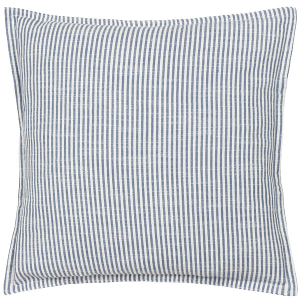 Truro Stripe 45x45 Feather Filled Cushion Skyline - Canwell Interiors Limited - Riva
