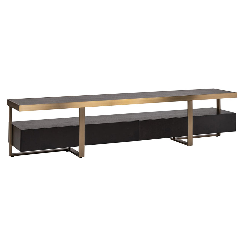 TV cabinet Alexander Jones charcoal (Diddley) - XShowhome Limited - Richmond