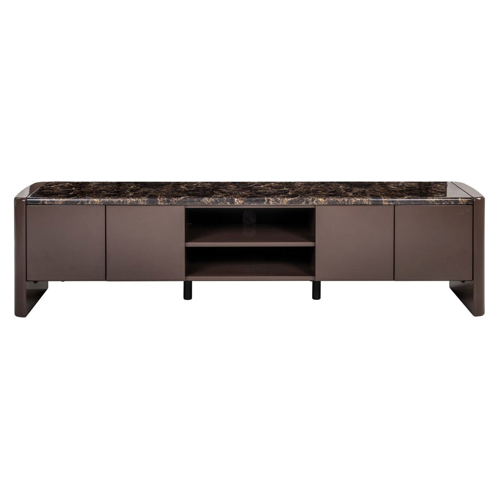 TV cabinet Almundi chocolat brown - Canwell Interiors Limited - Richmond