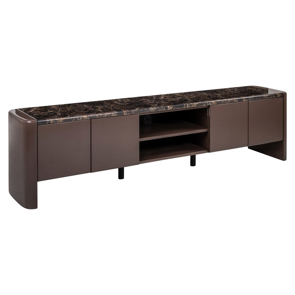 TV cabinet Almundi chocolat brown - Canwell Interiors Limited - Richmond