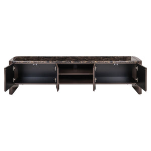 TV cabinet Almundi chocolat brown - Canwell Interiors Limited - Richmond