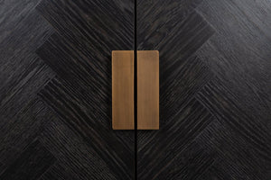 TV cabinet Blackbone Brass black rustic 200 - Canwell Interiors Limited - Richmond