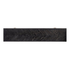 TV cabinet Blackbone Brass black rustic 200 - Canwell Interiors Limited - Richmond