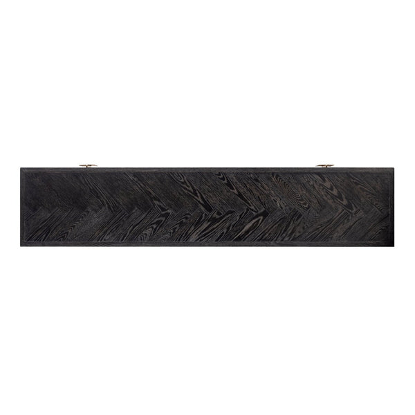 TV cabinet Blackbone Brass black rustic 200 - Canwell Interiors Limited - Richmond