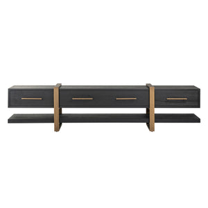 TV cabinet Cambon dark coffee - Canwell Interiors Limited - Richmond