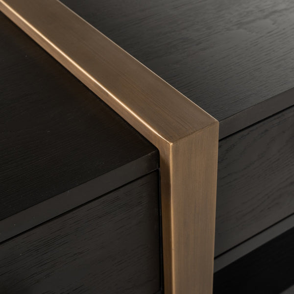 TV cabinet Cambon dark coffee - Canwell Interiors Limited - Richmond