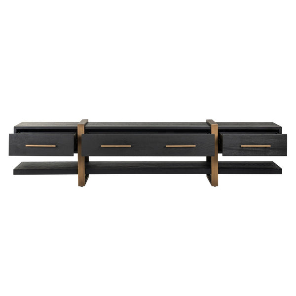 TV cabinet Cambon dark coffee - Canwell Interiors Limited - Richmond