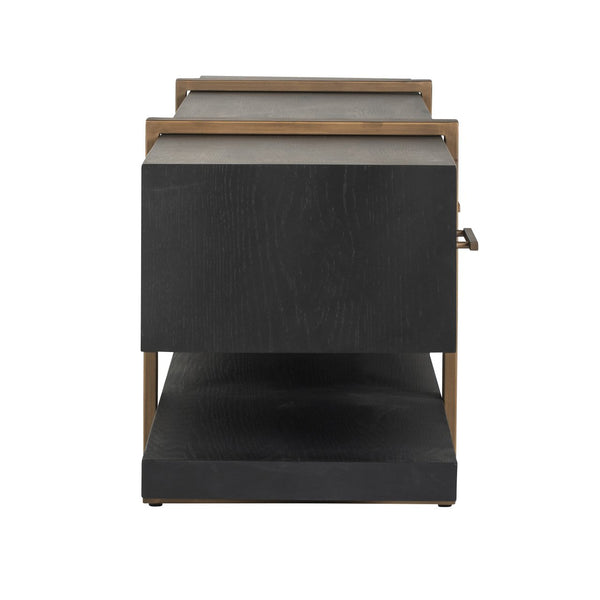 TV cabinet Cambon dark coffee - Canwell Interiors Limited - Richmond
