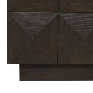 TV cabinet Claremont brown - Canwell Interiors Limited - Richmond