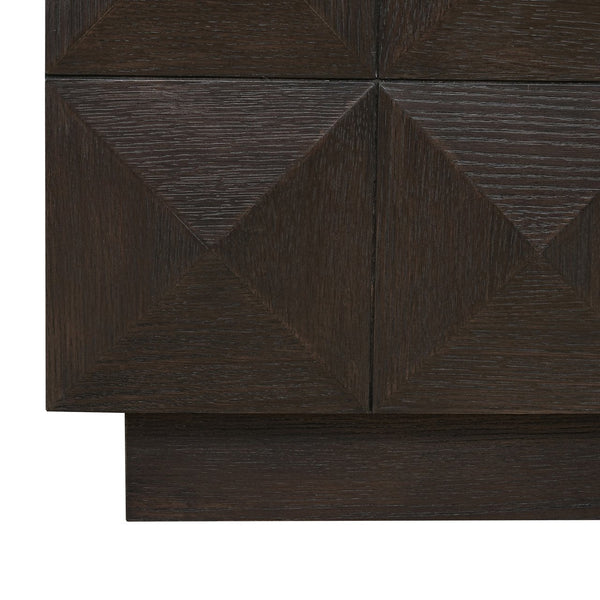 TV cabinet Claremont brown - Canwell Interiors Limited - Richmond