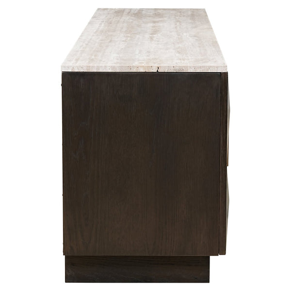 TV cabinet Claremont brown - Canwell Interiors Limited - Richmond
