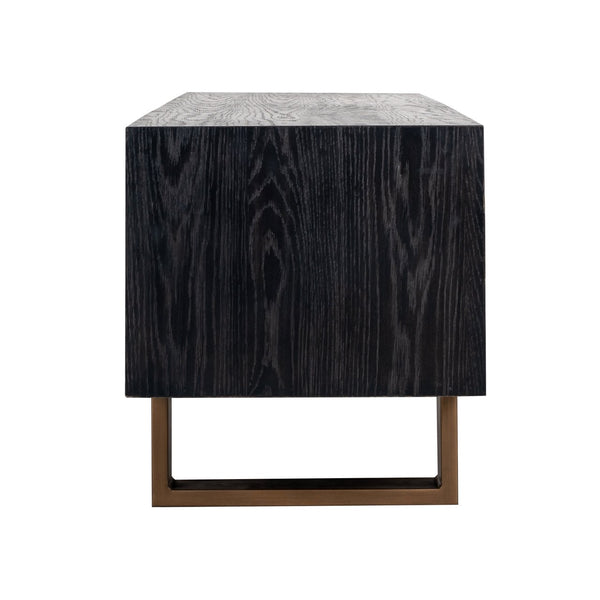 TV cabinet Hunter black rustic - Canwell Interiors Limited - Richmond