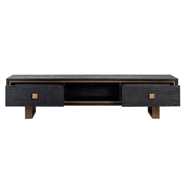 TV cabinet Hunter black rustic - Canwell Interiors Limited - Richmond