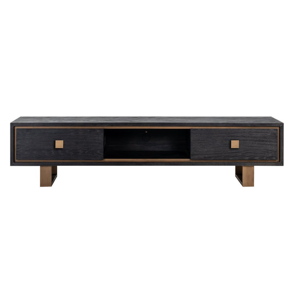 TV cabinet Hunter black rustic - Canwell Interiors Limited - Richmond