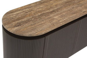 TV cabinet Russo brown 4 - doors - Canwell Interiors Limited - Richmond