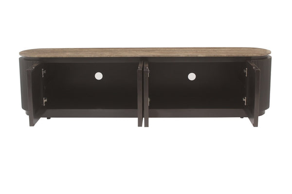 TV cabinet Russo brown 4 - doors - Canwell Interiors Limited - Richmond