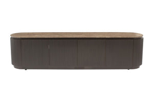 TV cabinet Russo brown 4 - doors - Canwell Interiors Limited - Richmond