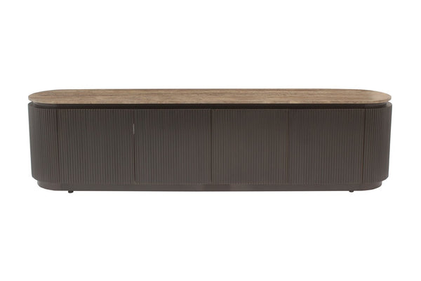 TV cabinet Russo brown 4 - doors - Canwell Interiors Limited - Richmond