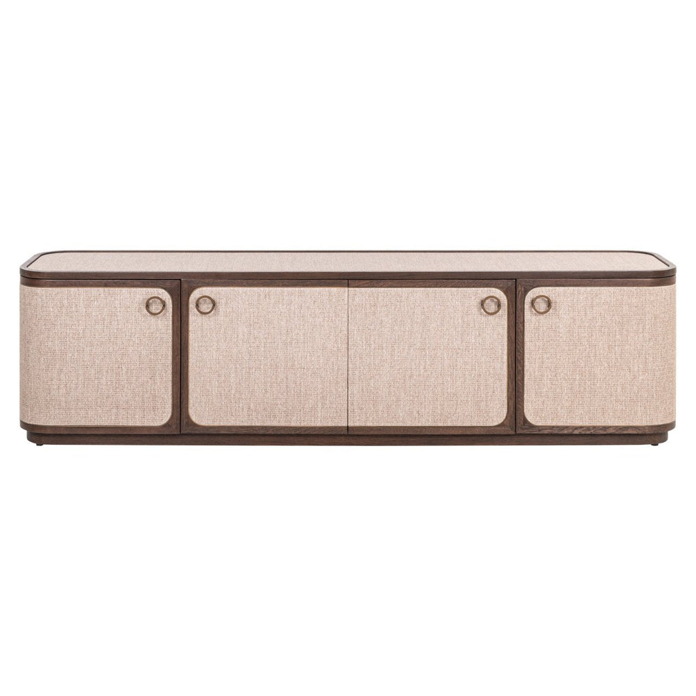 TV cabinet Willox brown 4 - doors - Canwell Interiors Limited - Richmond