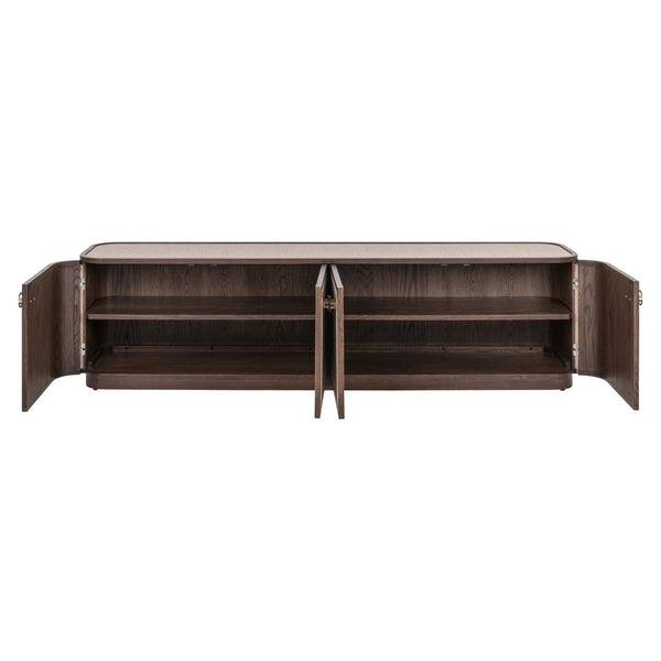TV cabinet Willox brown 4 - doors - Canwell Interiors Limited - Richmond