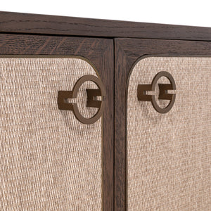 TV cabinet Willox brown 4 - doors - Canwell Interiors Limited - Richmond