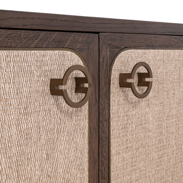 TV cabinet Willox brown 4 - doors - Canwell Interiors Limited - Richmond