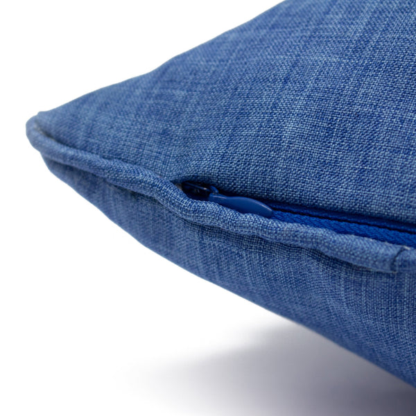 Twilight 45x45 Feather Filled Cushion Denim - Canwell Interiors Limited - Riva