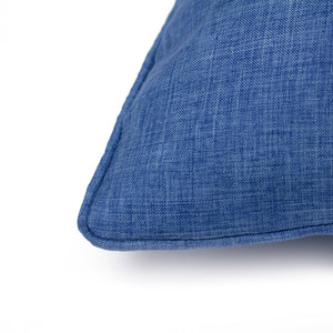 Twilight 45x45 Feather Filled Cushion Denim - Canwell Interiors Limited - Riva