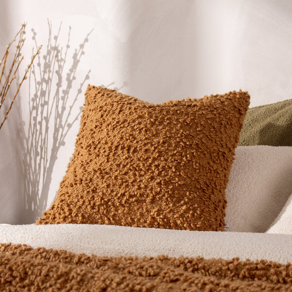 Ulsmere 45x45 Feather Filled Cushion Ginger - Canwell Interiors Limited - Riva